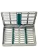 Set of 10 Premium German Autoclave Sterilization Cassettes Rack Box for 10 Instruments Cynamed