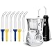 RAXSEG Flosser Replacement Tips for Waterpik Periodontal Tips Dental Water Flosser Tips Replacement Tips for Waterpik Water Flossers (Like WP-100) and Other Brand Oral Irrigators(6 Pieces)