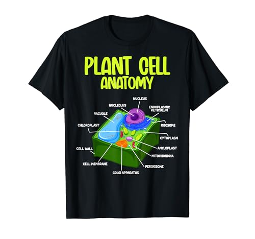 Anatomy Of Plant Cell Biology Biologist Science Student Camiseta