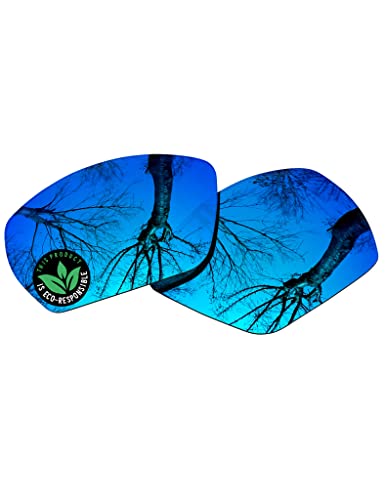 Verres de rechange Costa Del Mar Tuna Alley rectangulaires en polycarbonate