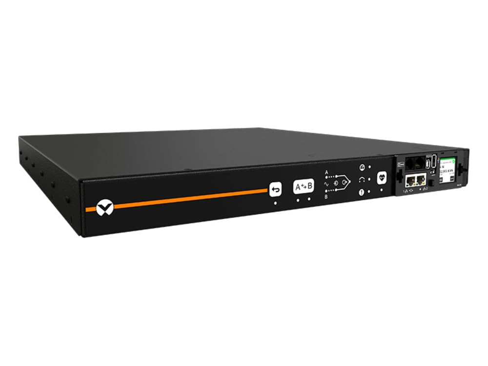 Vertiv Geist RTS VA4N1100 - Rack Transfer Switch| RPDU| (10) NEMA 5-15R