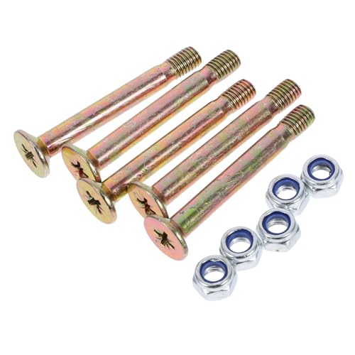 CIMAXIC 5pcs Outdoor Umbrella Mount Bolts Durable Steel Replacement Screws for Patio Garden Camping Rv Awning Sunshade Accessories Secure and Steady Umbrella Pole Hardware