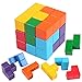 GU YONG TAO Tetris Building Blocks - Giocattoli educativi cubo Puzzle, Forma Quadrata sviluppa Giochi di riduzione dello Stress di intelligenza, Regalo di Pasqua per Bambini