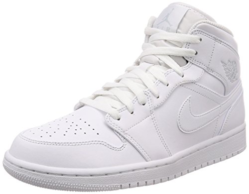 Jordan Nike Mens Air 1 Mid Basketball Shoe