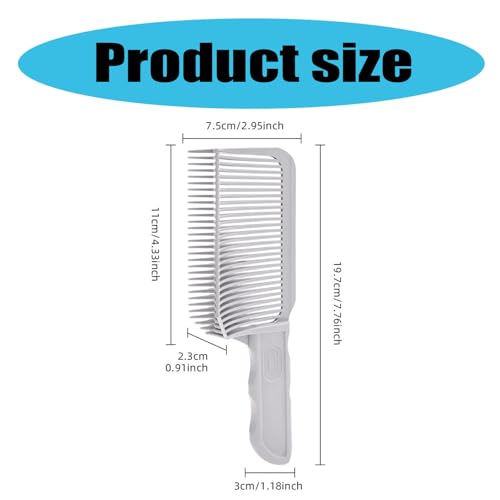 Peines Barberos Fade 2 Piezas Ergonómicos Precisión miniatura 7