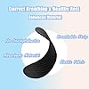 Black Bandage - Latex Free Medical Tape, Used for Medical Wrapping. Featuring Breathability&Adhesion, Comfortable and Gentle Skin Tape That Can Be Painlessly Removed, Suitable for Everyone - Image 4