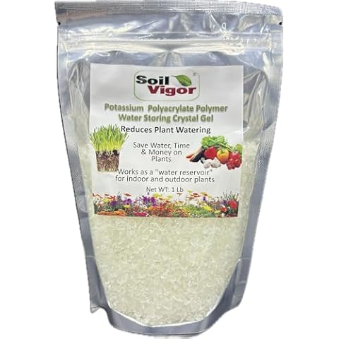 Potassium Polymer Keep The Water and Fertilizer in The Soil for Plant (1 Pound) Cover