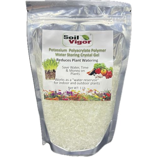 1 Pound Soilmoisture Trap Potassium Super Absorbent Hydro Gel Granules Polymer; Soil Vigor