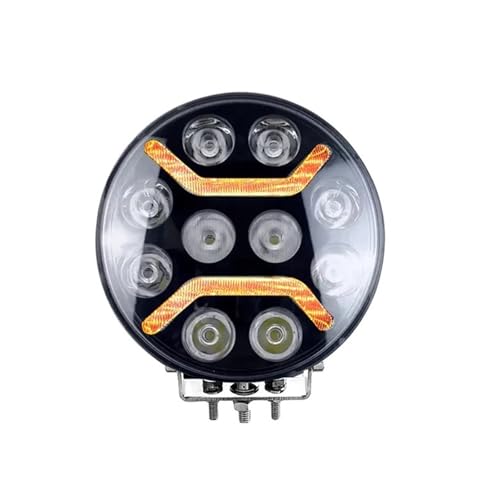 Projecteur LED Tout-terrain 9 Pouces : Phares de Travail pour UAZ, Tracteur et Camion SUV
