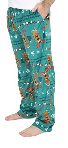 Scooby-Doo Mens Pajama Bottoms - Scooby Doo Gifts for Men - Holiday Fleece Pj Pants for Adults - Sizes S to XL2