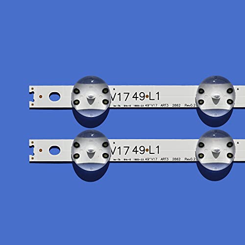 Tira para LIG 49UJ670V con disipación térmica eficiente 6916L-2862A 2863A 4