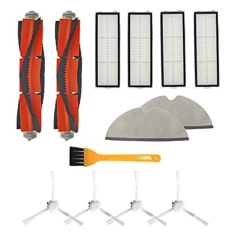 Kit de repuesto para aspiradora robot WuYan Xiaomi Mijia 1C STYTJ01ZHM Dreame F9 Cover
