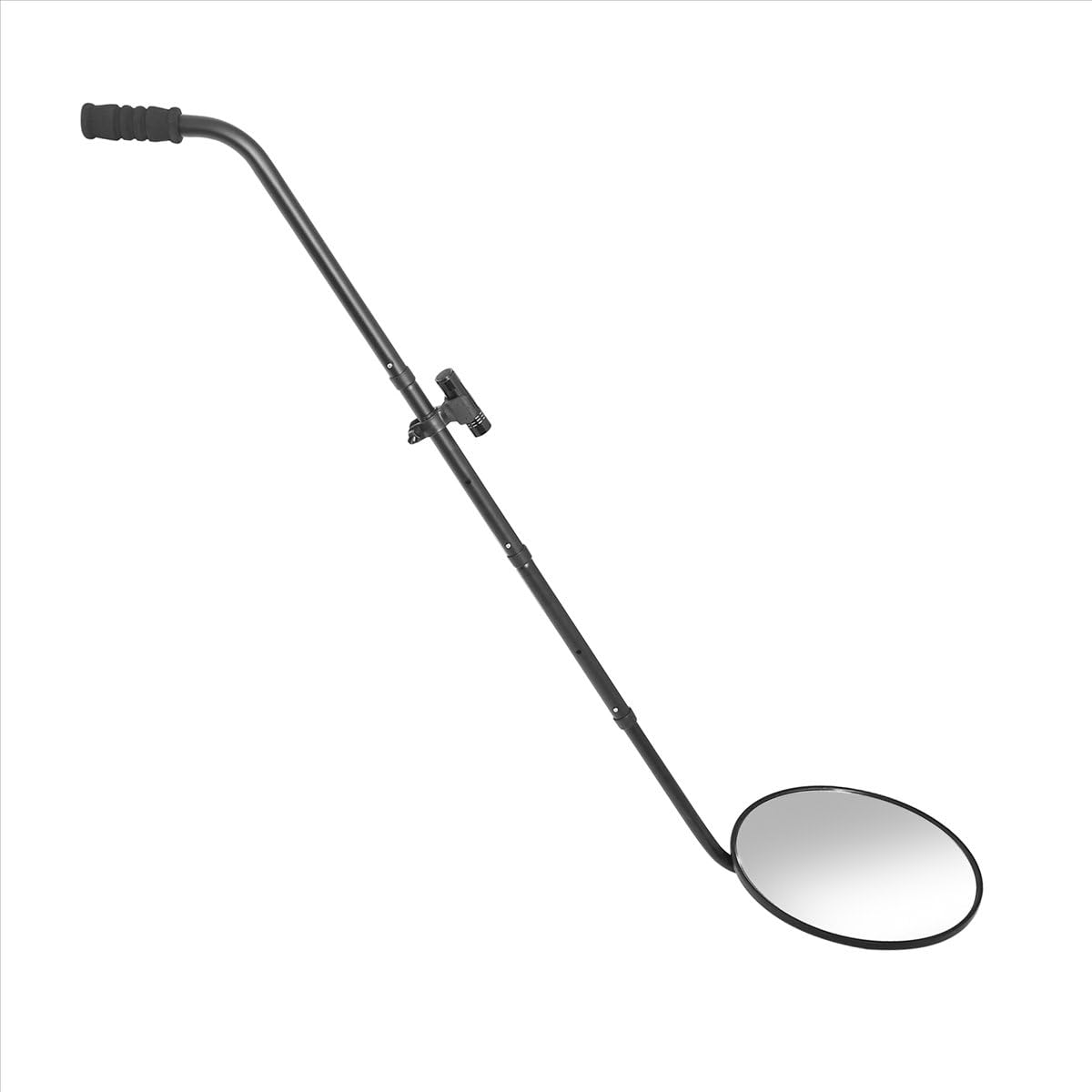 Specchietto retrovisore di sicurezza con ruote e luce LED, diametro 30,5 cm