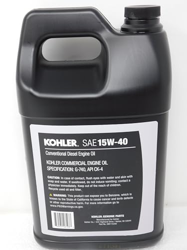 Aceite para motor diésel 15W-40 Kohler galón miniatura 2