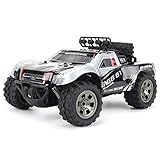 ★ Einfach zu bedienen, Funk-Fernbedienung, geeignet für Kinder zum Spielen. Mit 2.4G-Funktechnologie, unterstützen mehrere Personen zur gleichen Zeit zu spielen.