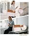 Jetviivid Laptop Bag with Large Lunch Compartment, Work Tote Bag for Women