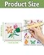 64 Stück Schablonen Set 7.6x7.6cm – Wiederverwendbare Malschablonen für DIY, Möbel, Holz, Boden, Scrapbooking, Textilgestaltung & Handwerk – Kunststoff Zeichenschablonen mit Blumen, Blättern & Tieren