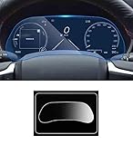 MYCNLEE Automobile Accessories Automotive Interior Instrument Panel Screen Tempered Glass Film Anti Scratch Refit Fit for Toyota Highlander 2023 2022 2021 2020 (for High Configuration B) TPU 1PCS