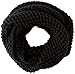 Produktbild LEVIS FOOTWEAR AND ACCESSORIES Damen Classic Knit Infinity Winter-Schal, Nero, UN