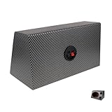 DIYEAH Cassa Per Altoparlanti in Legno Per Auto Scatola Per Subwoofer Trapezoidale in Pvc Contenitore Per Altoparlanti Vuoto Accessori Per Audio Per Veicoli Domestici