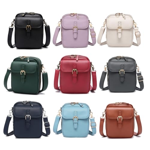 Leather Crossbody Bags, Crossbody Leather Bag for women, Vintage Anti-Theft Messenger Shoulder Bags3