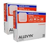 Medicazione adesiva confortevole, 7,5x7,5cm, 2 Scatole da 10 Cerotti, Totale 20 Cerotti