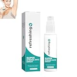 Antitranspirant Deo Spray gegen starkes Schwitzen - Anti Schweiß Deo bei Hyperhidrose mit Langzeitschutz | Effektives Bodyspray für Kopf, Hände & Füße | Anti-Transpirant für Männer & Frauen (1PC)