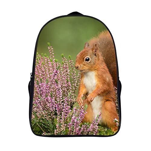 Voyage et travail : sac à dos animal écureuil cool pour adolescent et adulte actif en ville