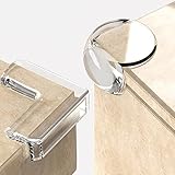 24 Pack Baby Proofing Corner Protector for Furniture, Clear Table Corner Guards Child Proof Safety Product, Corner Covers Against Sharp Corners