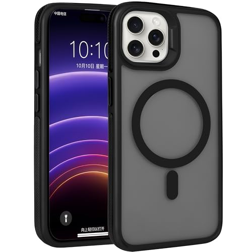 Coque magnétique pour iPhone 12 Pro Max mince translucide