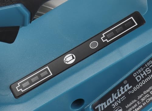 Makita Scie circulaire 2x18 V avec Bluetooth sans batterie et chargeur DHS783ZJU - vue 8