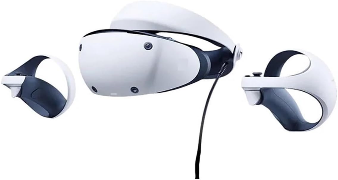 Compatible for Sony PlayStation VR2 Horizon OLED Display 120Hz Motion Sensor Vr Headset with Cameras for PS5 Games Videogame Vr Device