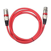 PULSE - Cavo Per Microfono Da XLR Maschio A XLR Femmina A 3 Pin, 0,5 M Nero - Foto 10