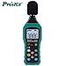 Pro'skit Taiwan Quality MT-4618 Sound Level Meter A & C Weighting Network Selection Measuring Range from 30 to 130 dB LCD Display with Backlight(MT4618)