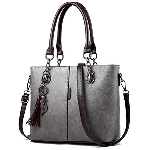 OYHN Umhängetasche Frauen Leder Luxus Handtaschen Damen Taschen Große...