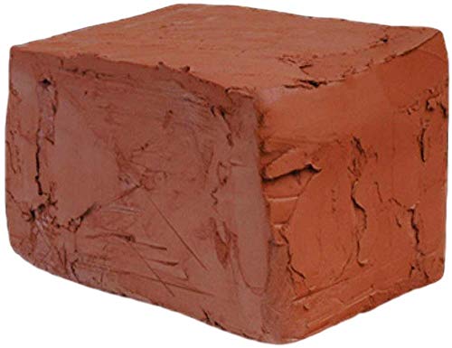 Self Hardening Modeling Clay Red | Dries Over Night | Toxic Free | Non-Fire Self Hardening Air Dry Clay (25 lb)