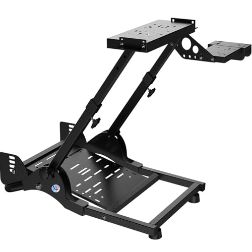 Image of New World A10 Racing Wheel Steering Wheel Stand Compatible with V9 V10 V99 V12 Lite VD4 VD6 T300RS T300 T500 G27 G920 G923 R5 R9 R16 R21 CSL DD1 DD2(Racing Wheel not Included) With Warranty