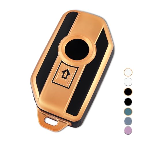 【Materiale Morbido】Il nostro guscio per chiavi moto in materiale TPU morbido e resistente, materiale morbido, facile da installare e rimuovere, superficie liscia, antigraffio, protezione contro le cadute, impermeabile, 360°protegge le tue chiavi, in modo che le chiavi della tua auto siano state mantenute in uno stato nuovo di zecca.