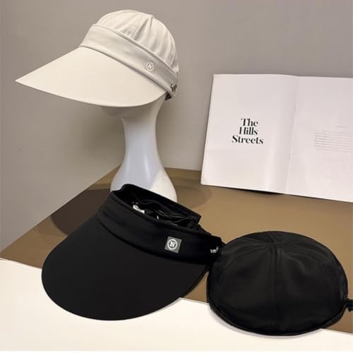 Gorro femenino con visera desmontable para sol miniatura 6