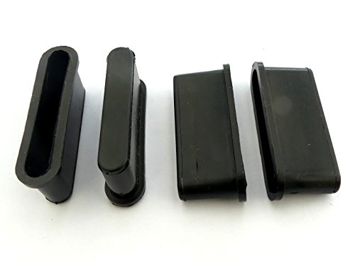 BOSSASHOP.de 10er Paket Einsteckkappen zur Befestigung von Leisten im Lattenrost (8x55mm (21,5mm Einstecktiefe))