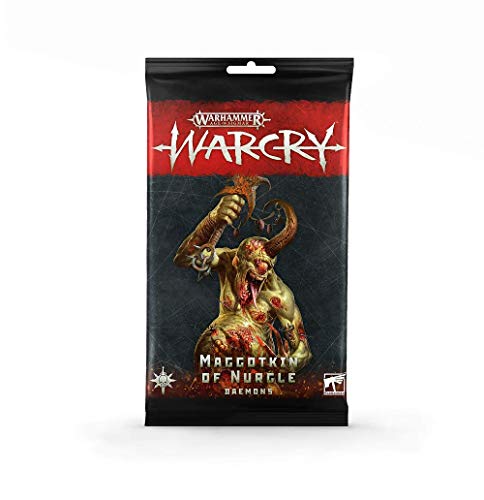 Games Workshop Warhammer AoS - Warcry : Daemons of Nurgle Card Pack