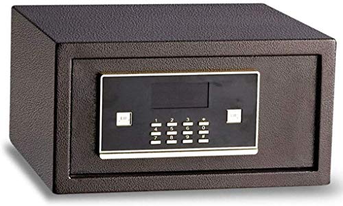 Coffre-fort mural RLKHXBS en brun | Sécurisez vos documents de maison avec écran LCD 33x36cm