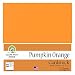 Pumpkin Orange Cardstock - 12 x 12 inch - 65Lb Cover - 25 Sheets