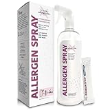 Allergy Asthma Clean Allergen Spray, Pets, Dust Allergies & More, Air & Surface, Just Add Water, Bottle with One Refill, Over 64oz Total