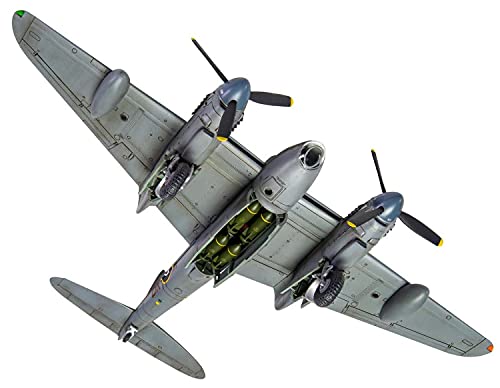 Airfix A04023 de Havilland Mosquito Series 4 Aircraft 1:72 Scale Model Kit, Black