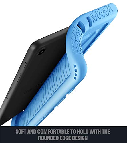 Galaxy Tab A 10.1 2019 Case, Model Sm-T510/T515, Poetic Heavy Duty Shockproof Kids Friendly Silicone Case Cover,Turtleskin Series, For Samsung Galaxy Tab A Tablet 10.1 Inch (2019), Blue #TOP4