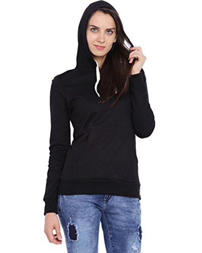 Image of PINACOLADA Women Black Hoodie
