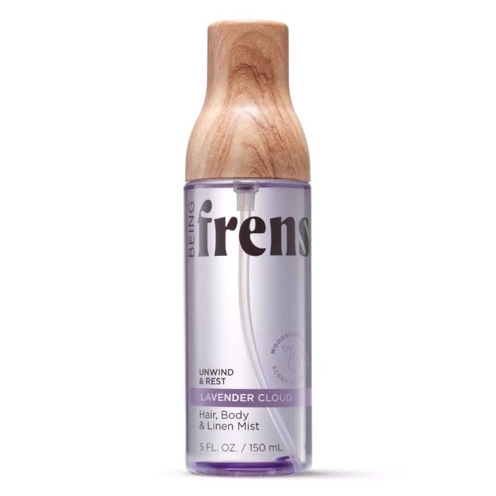 Being Frenshe Women's Hair, Body & Linen Mist Body Spray with Essential Oils - Cashmere Vanilla - 5 fl oz