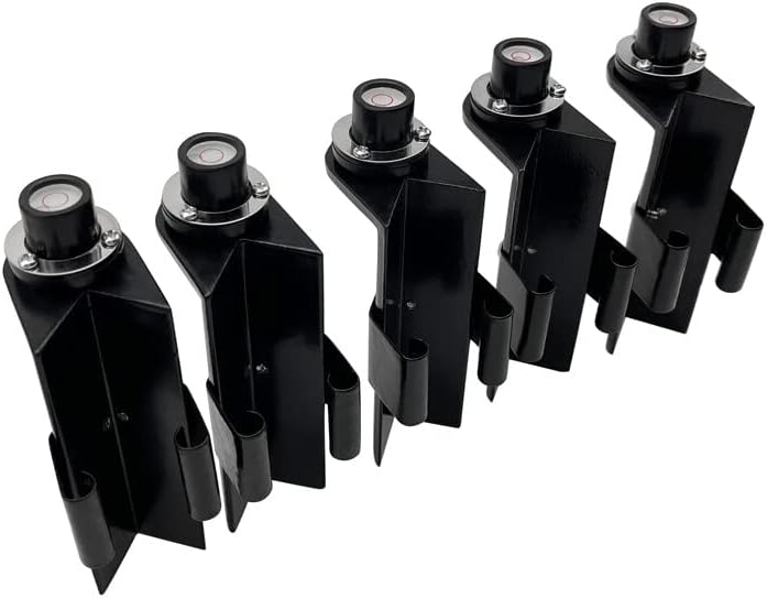 5PC Long level Bubble for Aluminum Leveling Grade Rod Surveying Prism Pole