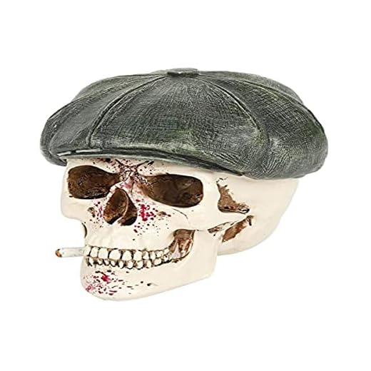 Nemesis Now Boss - Figura Decorativa de Calavera (18 cm, Resina, Talla única), Color Marfil